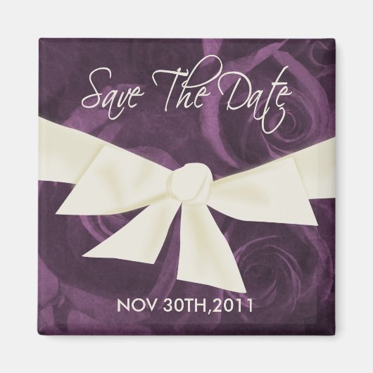 Lint n Rozen Save the Date Magnet (Voorkant)