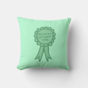 Lint Niet Uitgevallen Teal Domme Award Lint Kussen