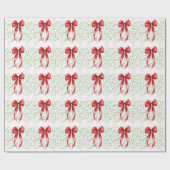 Lint op groene stenen cadeaupapier (Vlak)