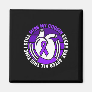 Lint Overdosis Awareness Miss Cousin Memory Magneet