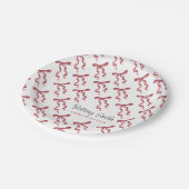 Lint  papieren bordje (Gekanteld)