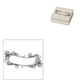  lint Scrapbooking Rubberstempel (Gestempeld)