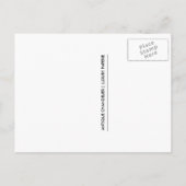 LINT SLA DE DATUM OP FOTO BRIEFKAARTEN - KORAAL (Achterkant)