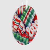 LINT SNOEP Acryl Cirkel Ornament (voorkant)
