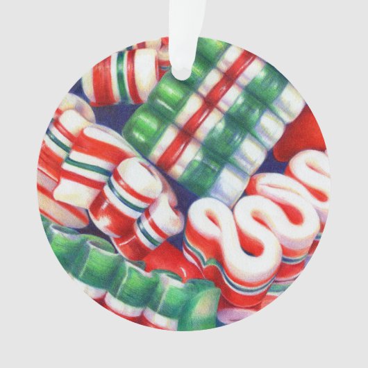 LINT SNOEP Acryl Cirkel Ornament (voorkant)