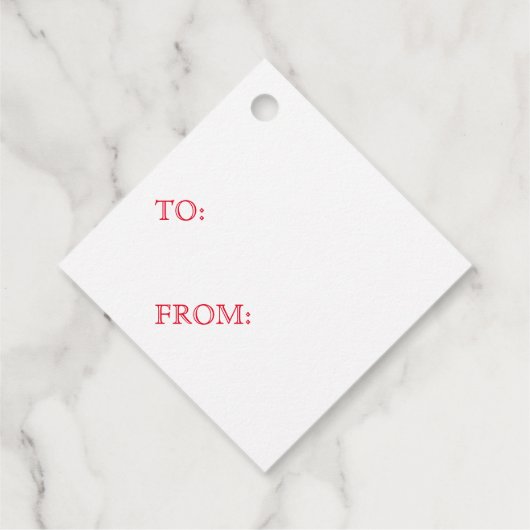 LINT SNOEP Diamond Gift Labels (Achterkant)