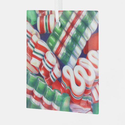 LINT SNOEP Glas Vierkant Ornament (Voorkant links)