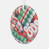 LINT SNOEP Glazen Cirkel Ornament (Voorkant links)