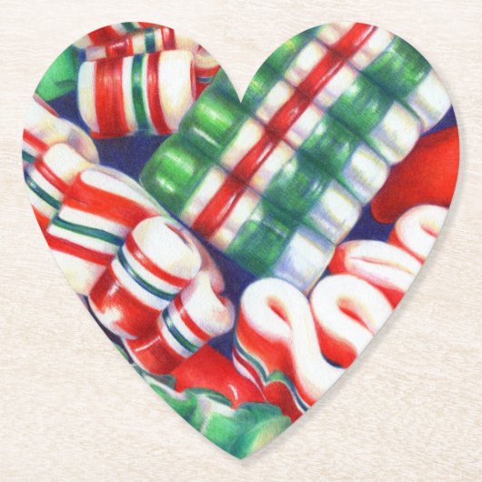 LINT SNOEP Hart Papier Onderzetters (Voorkant)