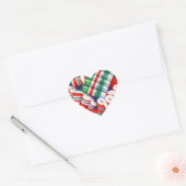 LINT SNOEP Hart Stickers (Envelop)