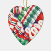 LINT SNOEP keramische hart Ornament (Links)