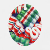 LINT SNOEP Metalen Ovaal Ornament (Achterkant)