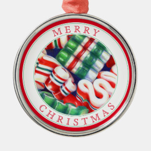 LINT SNOEP Premium Rond Ornament + Tekst