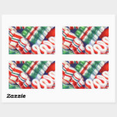 LINT SNOEP rechthoek Stickers (Vel)