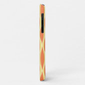 Lint uit de middeleeuwen - oranje en geel Case-Mate iPhone case (Achterkant/links)