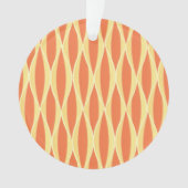 Lint uit de middeleeuwen - oranje en geel ornament (voorkant)