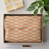 Lint uit de middeleeuwen - oranje en geel tissuepapier (Geschenk)