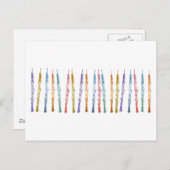 Lint van oboes briefkaart (Voorkant / Achterkant)