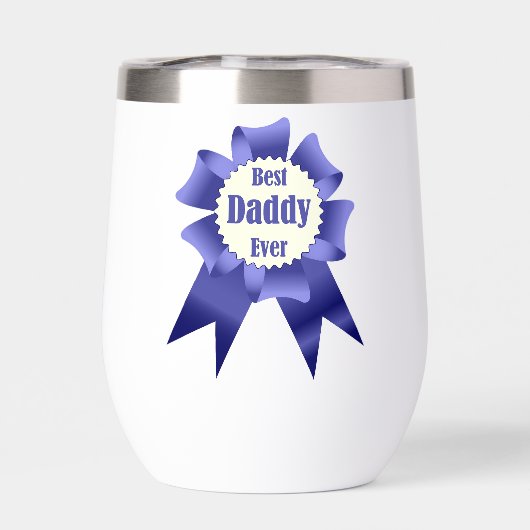 Lint voor beste daddy ooit winnaar voor vader (Achterkant)