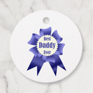 Lint voor beste daddy ooit winnaar voor vader bedankjes labels