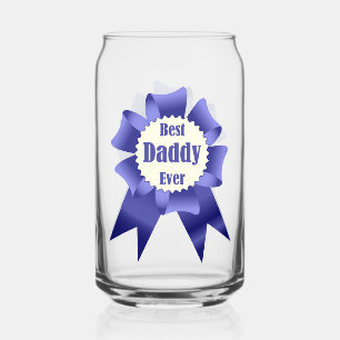 Lint voor beste daddy ooit winnaar voor vader blikvorm glas