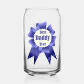 Lint voor beste daddy ooit winnaar voor vader blikvorm glas (Achterkant)