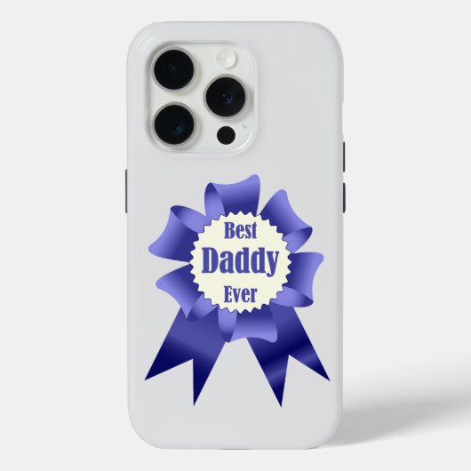Lint voor beste daddy ooit winnaar voor vader Case-Mate iPhone case (Achterkant)