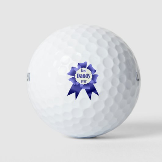 Lint voor beste daddy ooit winnaar voor vader golfballen (Voorkant)