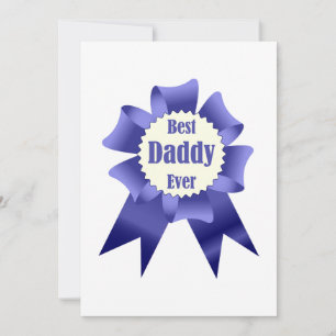 Lint voor beste daddy ooit winnaar voor vader kaart
