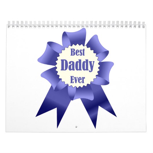 Lint voor beste daddy ooit winnaar voor vader kalender (Hoes)
