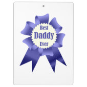 Lint voor beste daddy ooit winnaar voor vader klembord (Achterkant)