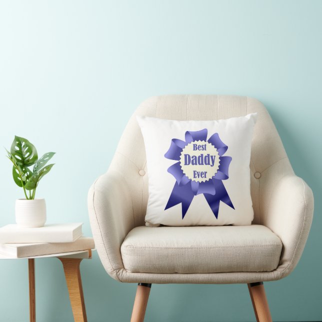Lint voor beste daddy ooit winnaar voor vader kussen (Stoel)