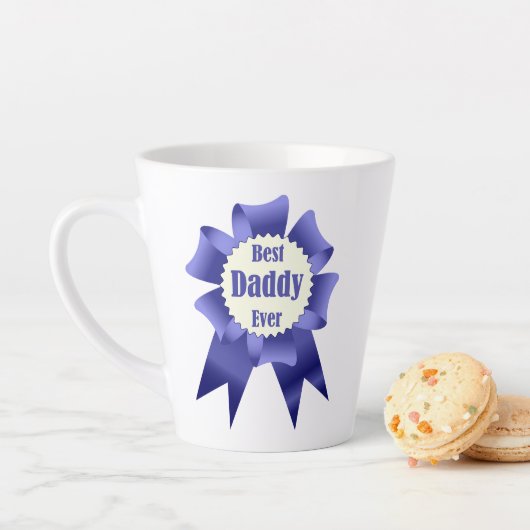 Lint voor beste daddy ooit winnaar voor vader latte mok (In situ)