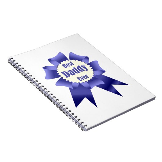 Lint voor beste daddy ooit winnaar voor vader notitieboek (Rechterzijde)