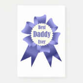 Lint voor beste daddy ooit winnaar voor vader post-it® notes (Voorkant)