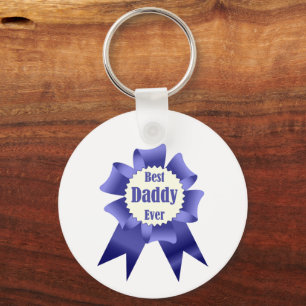 Lint voor beste daddy ooit winnaar voor vader sleutelhanger