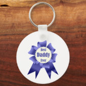 Lint voor beste daddy ooit winnaar voor vader sleutelhanger (Voorkant)