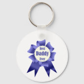 Lint voor beste daddy ooit winnaar voor vader sleutelhanger (Achterkant)