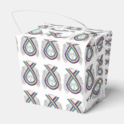 Lint voor bladerkanker bedankdoosjes (Achterkant)