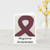 Lint voor de Voorlichting van de Migraine Kaart (Gele Bloem)