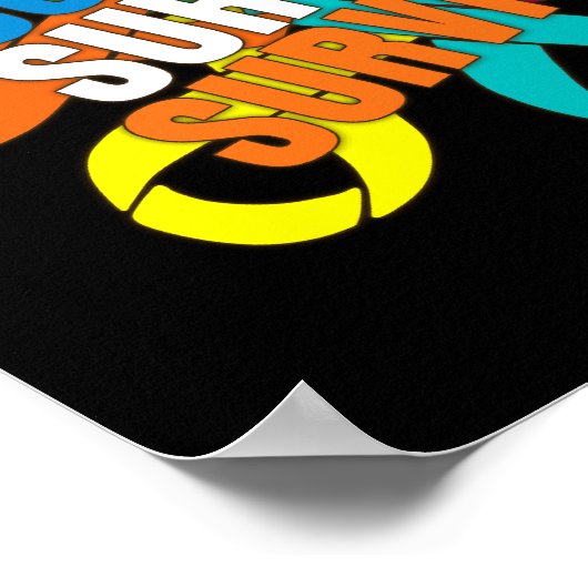 Lint voor kankerverwekkende stof - kankeroverlevin poster (Hoek)