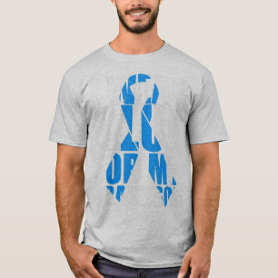 lintautisme ik Draag blauw voor mijn kleinzoon aut T-shirt