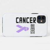 Lintbewustzijn Lavendel (alle kanker) Lint Case-Mate iPhone Case (Achterkant (horizontaal))