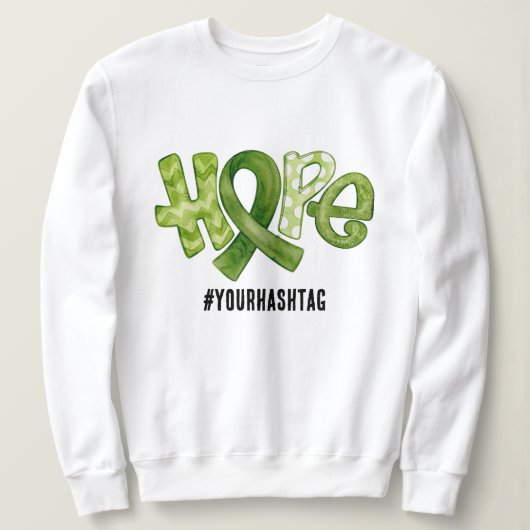 Lintbewustzijnspersonaliseerde Hashtag Trui (Design voorkant)