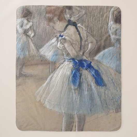 Lintdanseres Edgar Degas Sherpa Deken (Voorkant)