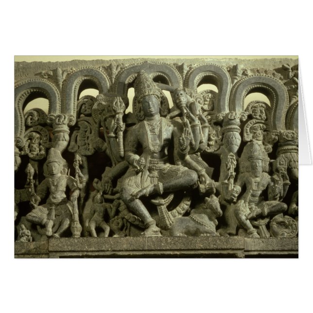 Lintel die de drieviendheid afschildert: Siva, Bra (Voorkant Horizontaal)