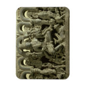 Lintel met afbeelding van de Trinity: Siva, Brahma Magneet (Verticaal)