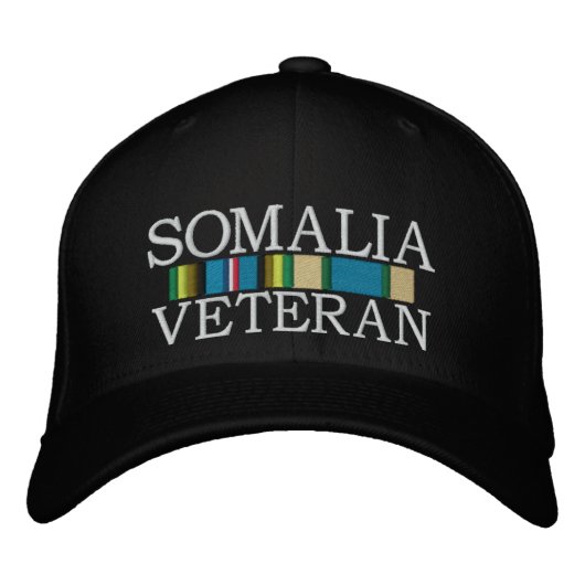 linten2-1-1.jpg, SOMALIË, VETERAAN Geborduurde Pet (Voorkant)