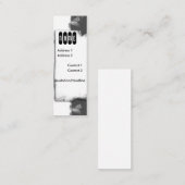 linten en kant mini visitekaartje (Voorkant / Achterkant)