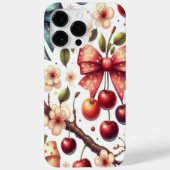 linten en kersenpatroon  Case-Mate iPhone case (Achterkant)